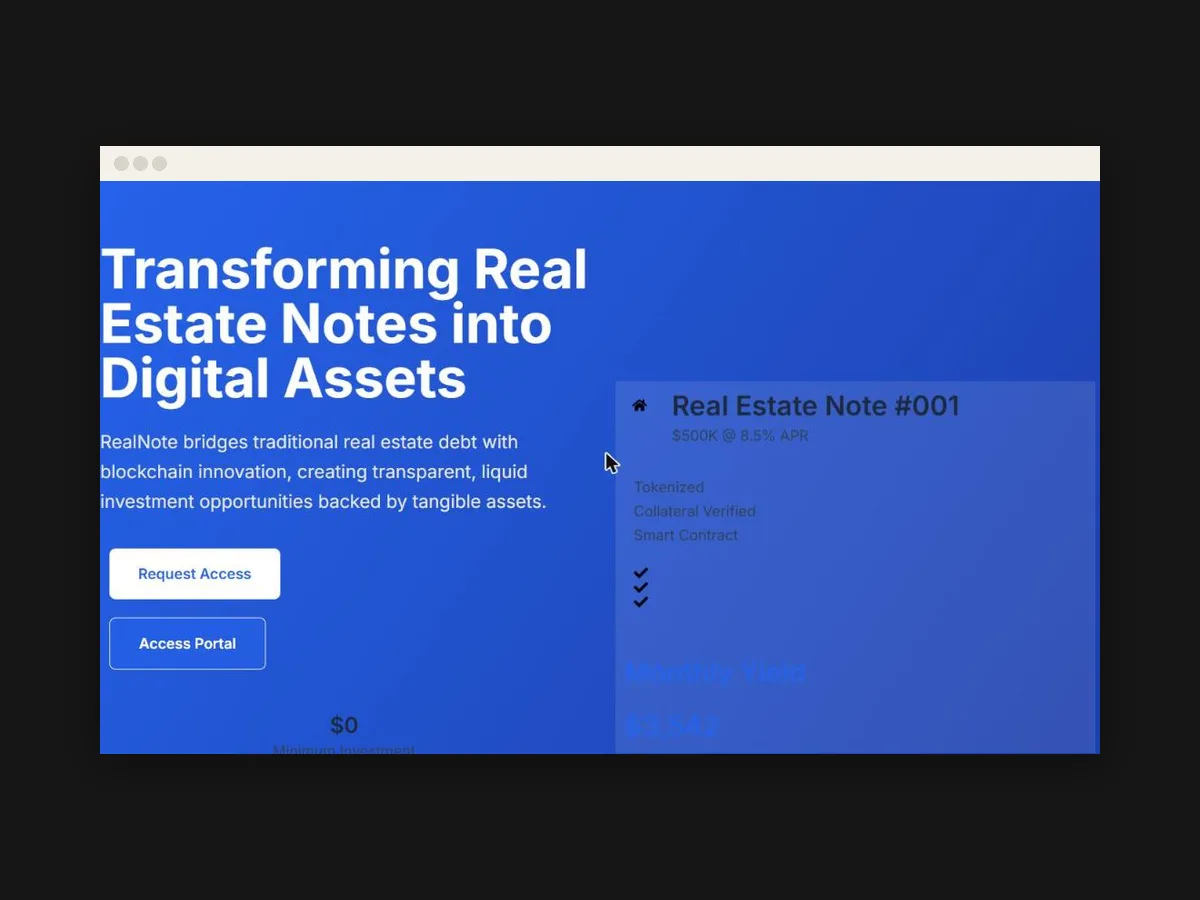 RealNote — project imagery