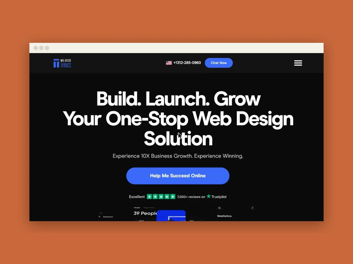 WebDesignTonics — project imagery