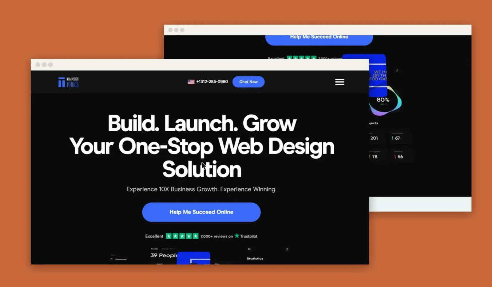 WebDesignTonics — project imagery